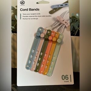 U Brands Multi-Color Cord Bands